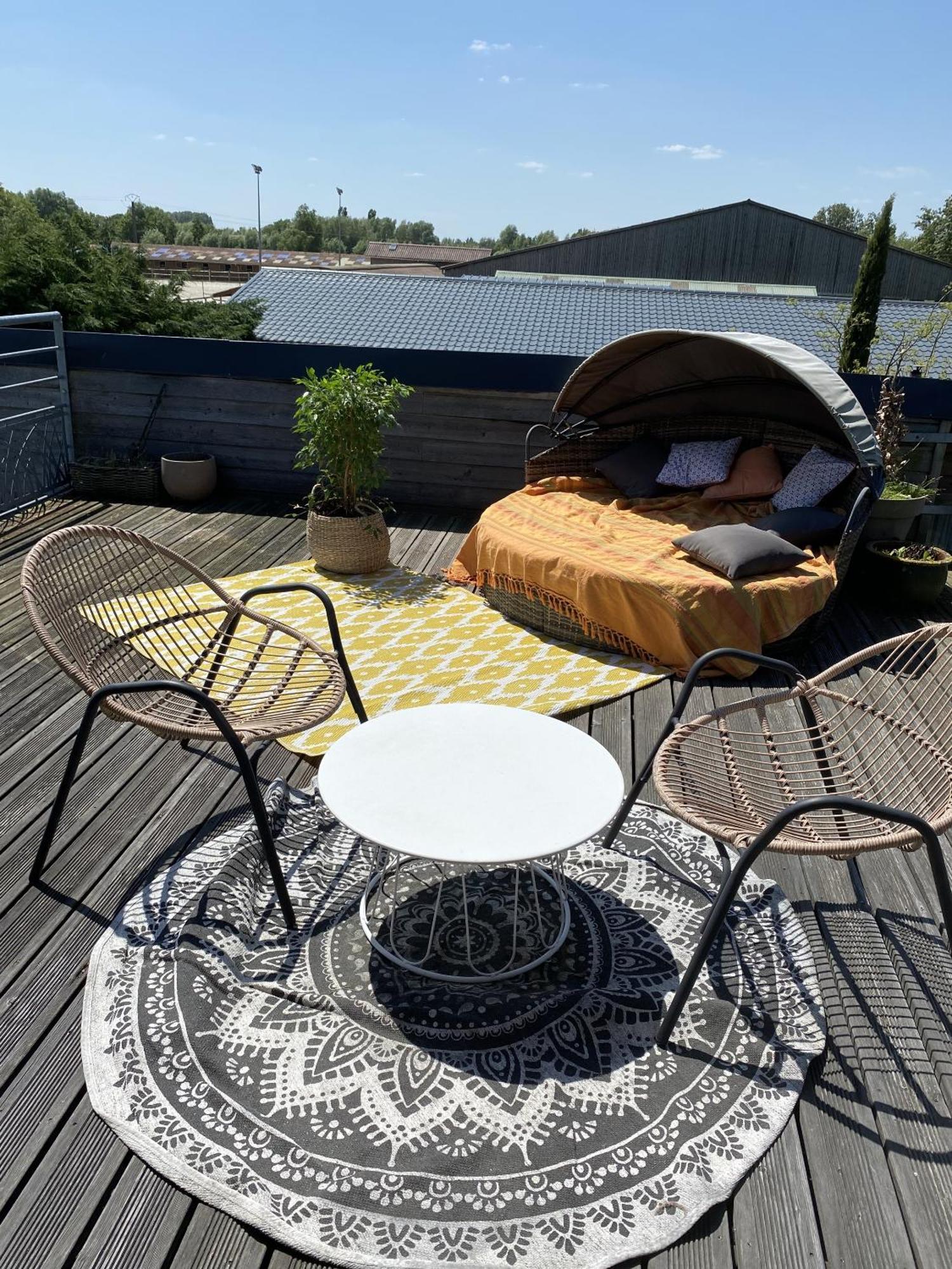 Aux Herbes Hautes Fleurbaix Kamer foto