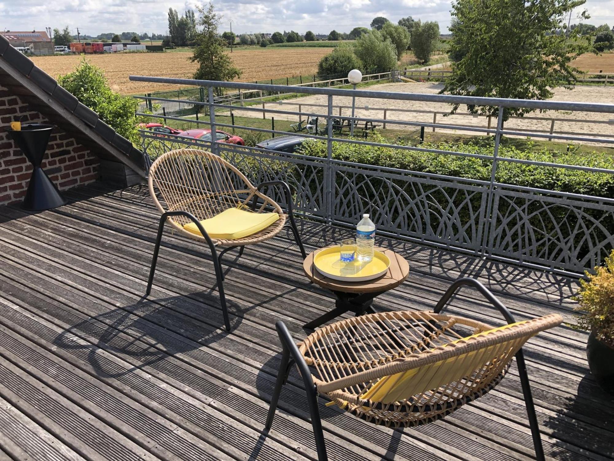 Aux Herbes Hautes Fleurbaix Kamer foto